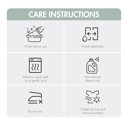 Madison Park Roan Border Cotton Bath Towel Set Absorbent, 6 Piece, Seafoam | Microfiber, Soft Pile, Machine Washable, OEKO-TEX Certified, Plush Bathroom Mat, Non Slip TPR Backing - color: Seafoam