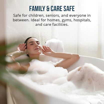 The Original Refinished Bathtub Mat - No Suction Cup Bath Mat, Designed for Textured and Refinished Bathtubs Made of Rubber Not Cheap Plastic, Great for Children and Elderly (White)