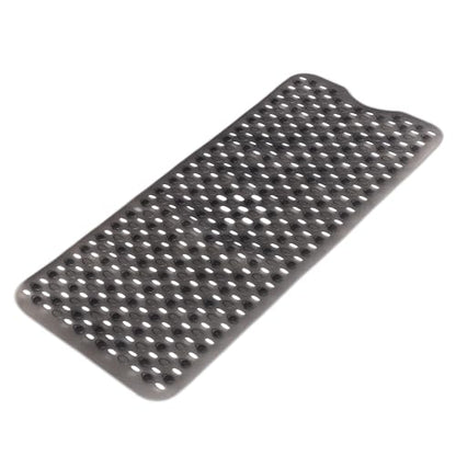 Non-Slip Bathtub Mats Bath Mat Machine Washable with Suction Cups for Tub, 39x15.5 inch, Clear Black - color: Clear Black