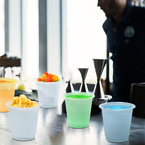 500P 3OZ Bathroom Cups for Bathroom Eco Friendly Biodegradable Compostable Cup Mini Small Disposable Mouthwash Cups for Bath Rinse for Drinking Washing Taster Cup - size: ECO(500 pack)