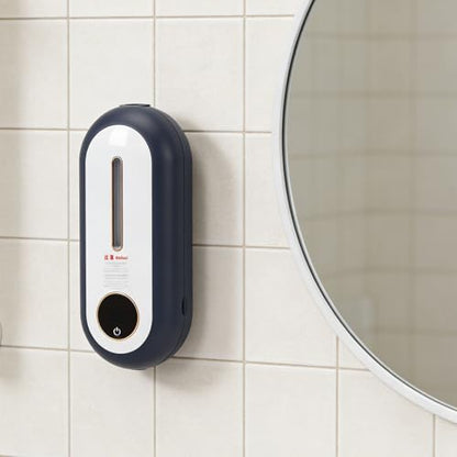 Soap Dispenser, Wall Mounted Soap Dispenser 350ml Touchless Automatic Hand Soap Dispenser for Home Bathroom