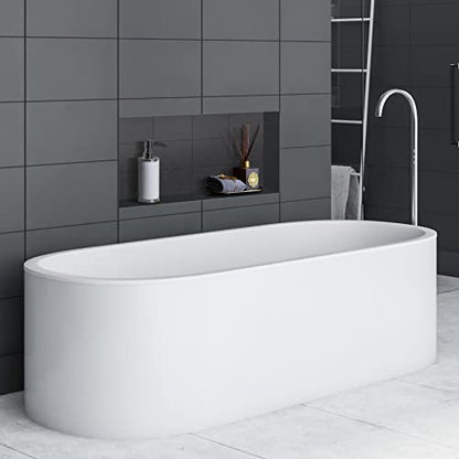 Suteck 16"x28" Shower Niche, Single Large Shelf Tile-Ready Storage Box | Large 24"x12" Inner Space | 100% Waterproof ABS | Over/Flush Mount, Vertical/Horizontal | Multi-Scene For Bathroom, Kitchen - size: 16x28"