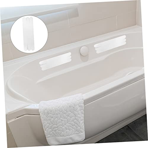 12pcs Transparent Slip Bath Safety Strips Non Slip Stickers for Bathtubs Showers Stairs Floors - size: 12 pcs