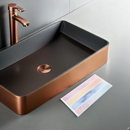 Beavorty Colorful Anti Slip Bathtub Stickers 2 Sets, 2.5cm X 20cm Bathroom Non-Slip Floor Safety Tape, Waterproof Adhesive Anti Skid Strips for Shower, Stairs, and Slippery Surfaces