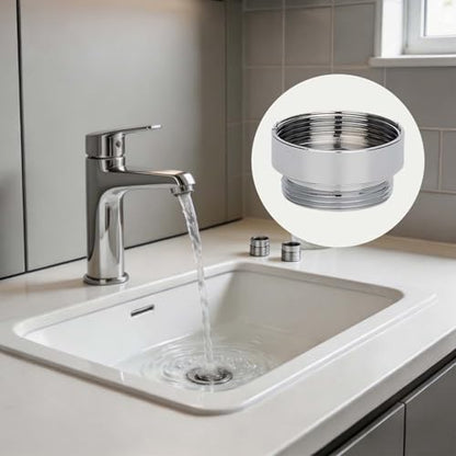 12 PCS Faucet Hose Adapter, Kitchen Faucet to Garden Hose Adapter With Plastic Box, Male to Female, Faucets Adapters for Garden Hoses for Kitchen and Bathroom - color: 12 Aerator