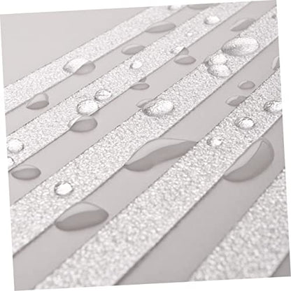 TIDTALEO 36pcs Non Slip Slip Strips for Bath Safety Transparent Shower Stickers Adhesive Bath Treads for Bathtubs Showers Stairs and Floors - size: 36 Pcs