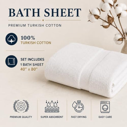 Personalized Towel Set, Custom Bath Towels with Name, Turkish Cotton Aqua | Bath Sheet, 100% Cotton, Embroidered, Monogrammed, Customized Gift For Adults, Wedding, Bridal Shower, Housewarming, Spa - color: Aqua, size: Oversized Bath Sheet - 1 Piece