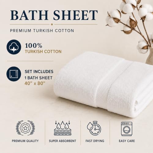 Personalized Towel Set, Custom Bath Towels with Name, Turkish Cotton Green | Bath Sheet, 100% Cotton, Embroidered, Monogrammed, Customized Gift For Adults, Wedding, Bridal Shower, Housewarming, Spa - color: Green, size: Oversized Bath Sheet - 1 Piece