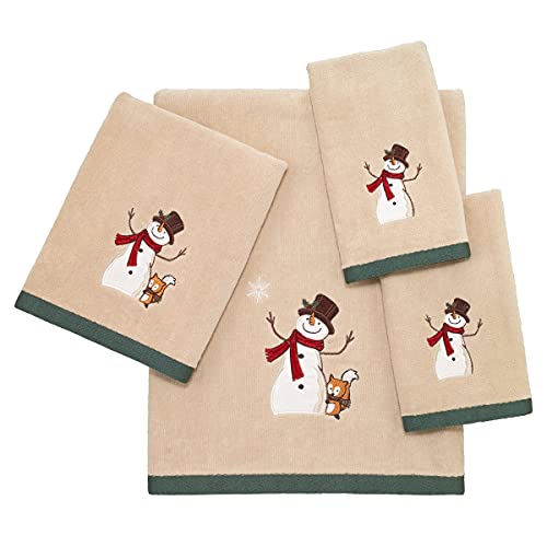 Avanti Linens - Fingertip Towels, Soft & Absorbent Cotton, Set of 2 (Friends Gather Collection) - size: 2pc Fingertip Towels