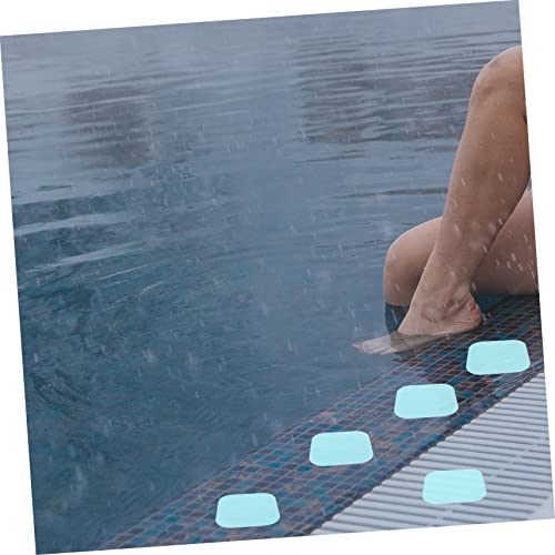Luxshiny 36Pcs Non Slip Bathroom Adhesive Stickers Peva Safety Decals for Bathtub Shower Easy to Apply Removable for Any Floor Surface