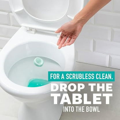 Scotch-Brite Scrub & Drop Toilet Cleaning System Refills, Dissolvable Toilet Bowl Cleaner Scrub Pad Tablets, 6 Disposable Refills - size: 1 Count (Pack of 6), style: 6 Dissolvable Tablet Refills