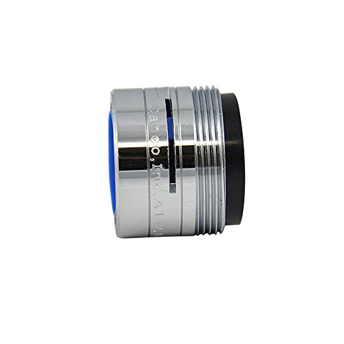 Danco 15/16"-27M x 55/64"-27F Chrome Dual Thread Slotted Water-Saving Aerator, 10489
