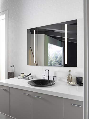 Kohler Verdera 40 in. x 30 in. Recessed or Surface Mount Lighted Medicine Cabinet with Mirror - size: 40" W x 30" H, style: Lighted