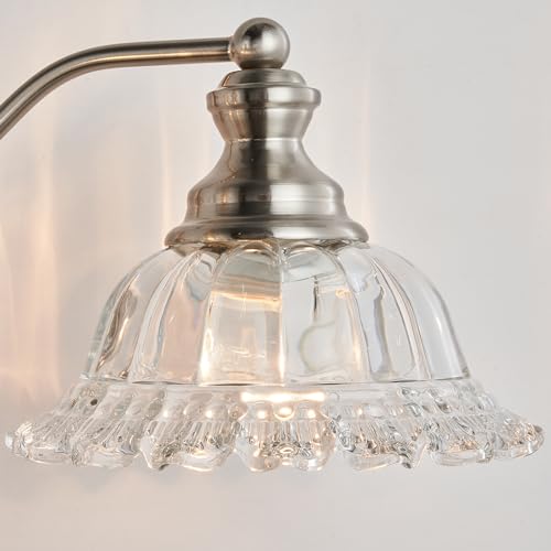 XIEDUN Brushed Nickel Bathroom Vanity Light Fixture 3 Light Vanity Lights for Bathroom Vanity Light Fixtures - color: Brushed Nickel, size: 3 Light