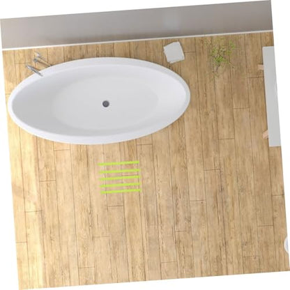 Alipis 24pcs Transparent Non-Slip Bathtub Strips Adhesive Shower Stickers for Safety Anti-Skid Floor Tape for Bathtub and Shower Use Easy Installation Slip Prevention