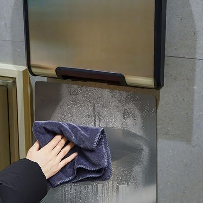 Gisafai 1 Pcs 24 x 12 Inch Stainless Steel Backsplash Panel Hand Dryer Splash Guard Wall Backsplash Protector with Ultra Strength Adhesive for Bathroom, Kitchen, Stovetop - size: 24 x 12 Inches