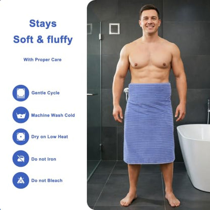 Bath Towels 4-Pack, 27.5x55 Inches - Ultra Soft and Highly Absorbent Quick Dry Microfiber Towels with Hanging Loop, Beauty Twill Stripe Design for Bath, Beach, Gym - color: Grey+blue+white+pink