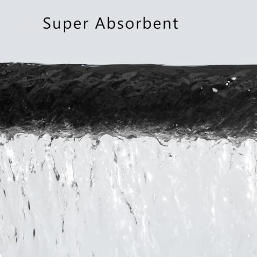 Oversized Bath Towels Extra Large 40x80 Inches Bath Sheets for Adults Super Soft Quick Dry Highly Absobent Microfiber Shower Towels (6 Piece,Black) - color: Black 6 Piece, size: 6 Piece
