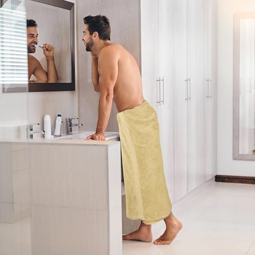 Utopia Towels Luxurious Jumbo Bath Sheet 2 Piece, 600 GSM, 35 by 70 Inches, 100% Ring Spun Cotton, Highly Absorbent and Quick Dry Extra Large Bath Towel, Super Soft Towel, Champagne - color: Beige, size: 2 Piece Bath Sheet