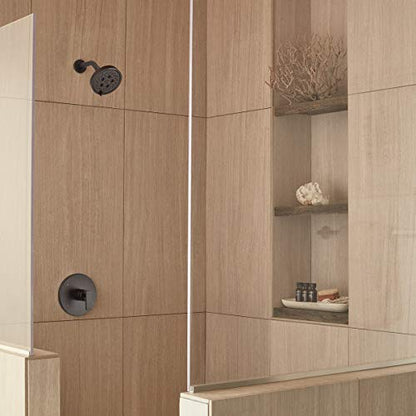 Speakman S-6000-MB-E175 Vector Multi-Function Matte Black, 1.75 GPM Adjustable Shower Head - color: Matte Black, size: 1.75 GPM