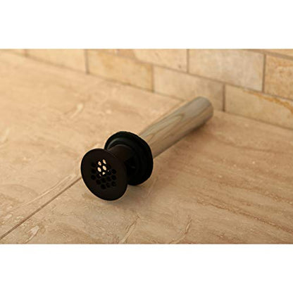 Elements of Design Kingston Brass KB5005 Fauceture Grid Drain with Overflow Hole, 1-1/4 inch by 6-inch, 17 gauge, 1.25, Oil Rubbed Bronze | Easy installation save you time and effort; Mounting hardware included; Premium color finish resist tarnishing and