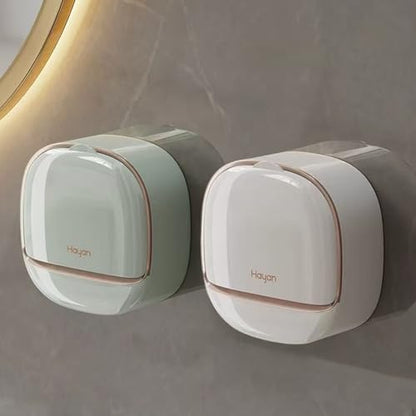 Soap Holder Dish Shower, Bar Soap Holder with Drainage, Self Draining Soap Holder, Wall Mounted Soap Box Tray Container for Bathroom, Bathtub Kitchen Sink (2PCS White+Light Green) - color: 2pcs White+light Green
