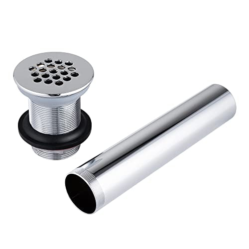 Grid Drain Strainer Assembly Without Overflow for Bathroom Sink, C.O. Plug Grid Lavatory Drain, Bathroom Sink Grid Strainer by Artiwell, Chrome Plated - color: Chrome Plated, style: Without Overflow
