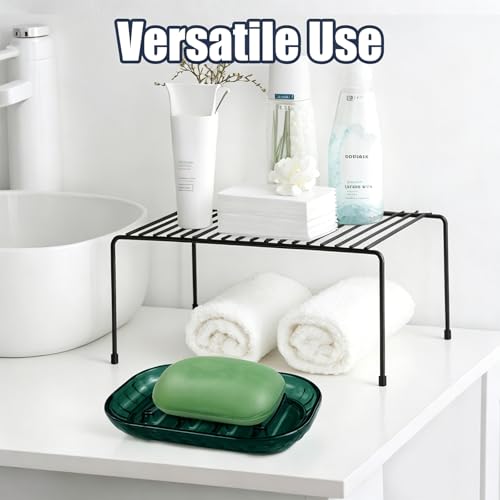 2 Pcs Self Draining Waterfall Clear Plastic Bar Soap Holder,Green | Clear Plastic Waterfall Drain Tray, Easy Clean Soap Saver, Multi-Scene For Shower, Bathroom, Kitchen Sink and Hotel Counter