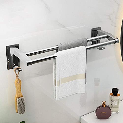 Towel Rack Handrail Grab Railshome Bathroom Safety Handicap Bar Wall Mounted Toilet Handrailswith Double Polebathroom Bars for Elderly D