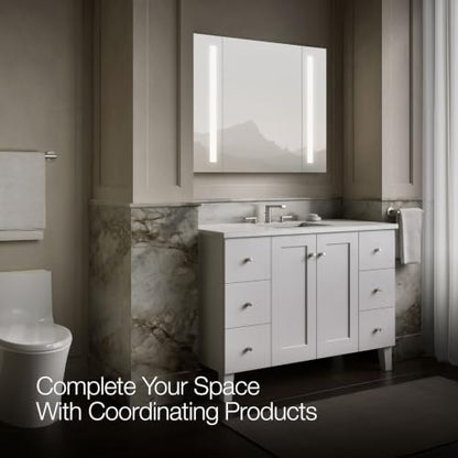 KOHLER 99573-TLC-NA Verdera 40" W x 33" H Bathroom Mirror with Lights, Surface Mount Bathroom Wall Mirror - size: 40" W x 33" H, style: Lighted