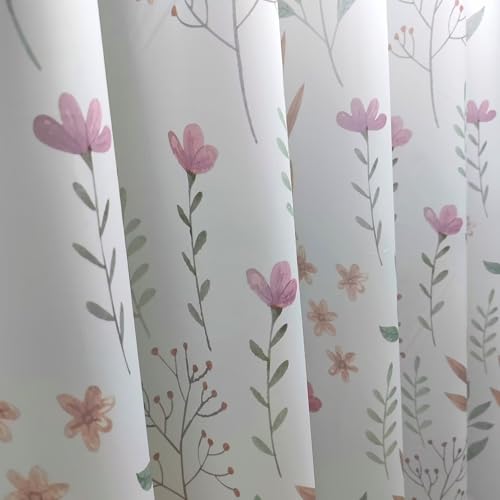 Plastic Shower Liner - Premium EVA 6G Thickened Shower Curtain Liner with Rustproof Grommets and 3 Weighted Magnets, Waterproof Shower Curtain for Bathroom(Bouquet, 72”*72”) - color: Bouquet, size: 72”*72”