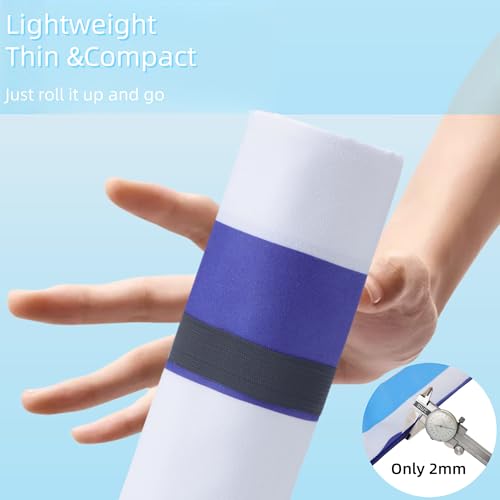 Oversized Beach Towels Lightweight Blue White Striped Dolphin | Set of 2, 70x35 inches, soft microfiber, quick dry, sand free, for pool spa swim travel - color: Two Dolphin 2 Pack