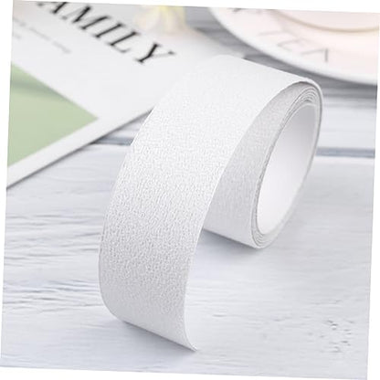 Amosfun 3Rolls Transparent Peva Bathtub Slip Decals of Self Adhesive Bathroom Stickers Safety Stickers for Tub Shower Floors Easy to Apply Non Slip Protection