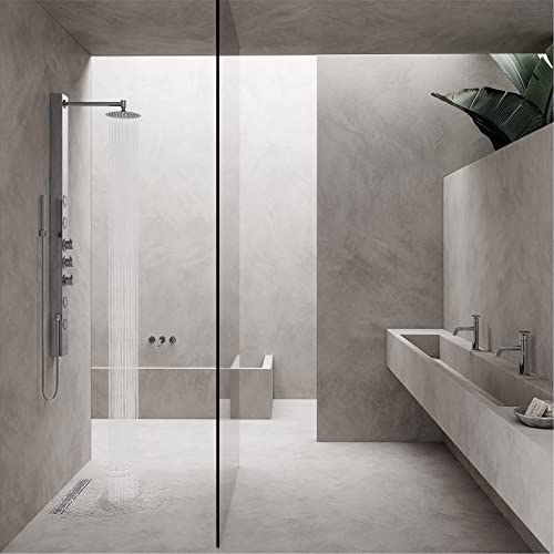 VIGO Elan 24 in. Linear Shower Drain in Chrome - VG07002CH - color: Chrome, size: 24 in.