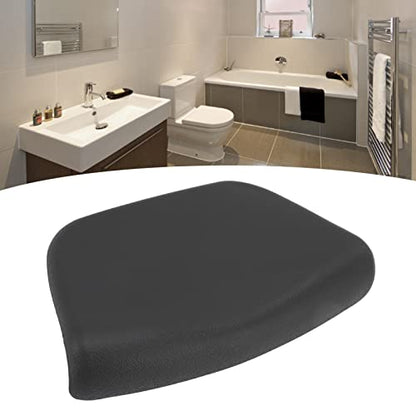 Bath Pillow for Tub, Silicone Small Bath Pillow with Non Slip Suction Cups, Relaxing Spa Essentials Bathtub Cushion for Bathtub, Hot Tub, Home Spa, Neck Head and Back Support