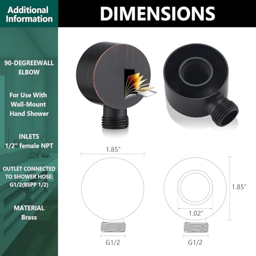Handheld Shower Head with Slide Bar Combo, 6 Settings Handheld Shower with ON/OFF Pause Switch, Adjustable Height 27.5" Long Slide Bar, Wall Supply Elbow, 6.6ft Shower Hose, Oil Rubbed Bronze - color: Oil Rubbed Bronze