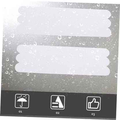 Anti-Slip Bath Safety Strips 36pcs Waterproof Adhesive Non-Slip Stickers for Bathtubs Showers Stairs and Floors for Bathroom - size: 36 Pcs