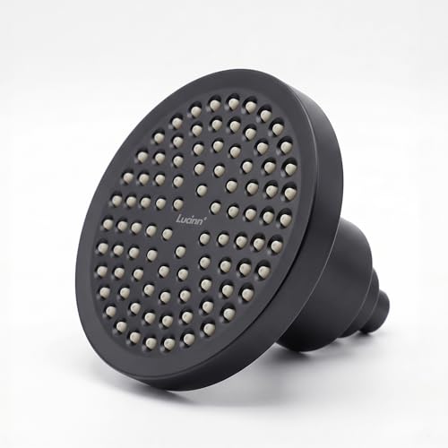 Lucinn Pro Filtered ShowerHead | Filtered Showerhead - Removes 99% Chlorine & Heavy Metals, Improves Hair & Skin, Easy Install, Includes 20-Stage Filter (Matte Black) - color: Matte Black