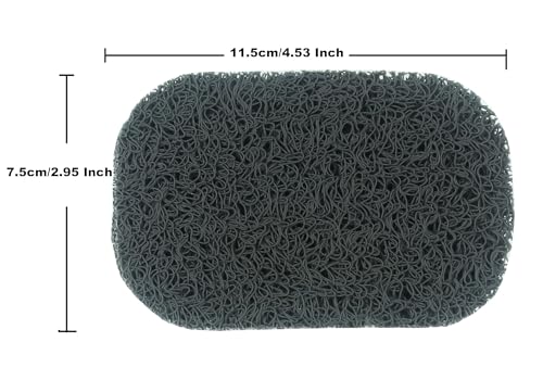 8 Pack Soap Saver Pads, Self Draining Soap Bars Holder Pads for Shower,Kitchen,Bathroom (Gray) - color: Gray