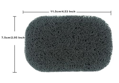 8 Pack Soap Saver Pads, Self Draining Soap Bars Holder Pads for Shower,Kitchen,Bathroom (Gray) - color: Gray