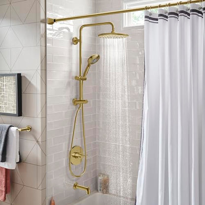 American Standard 24" Spectra Versa Shower System, Rain Head, Brushed Gold - color: Brushed Gold