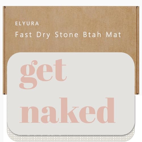 Get Naked Patterns Diatomite Stone Bath Mat Shower Mat Quick-Dry, Non-Slip, Easy to Clean for Bathroom Floor - color: Pink