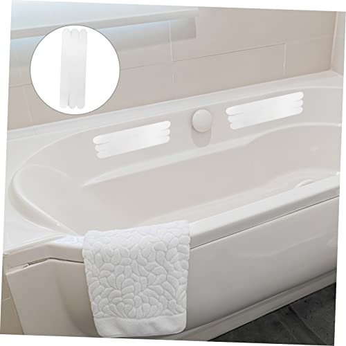 12pcs Slip Strips for Bath Safety Transparent Non Slip Stickers for Bathtubs Showers Stairs Floors for Enhanced Traction - size: 12 pcs