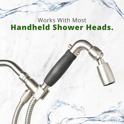High Sierra® - All Metal Lead-Free Handheld Shower Head Holder. Oil Rubbed Bronze Finish - color: Oil Rubbed Bronze
