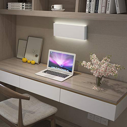 Aipsun 15.75in Matte White Modern Vanity Light Up and Down LED Vanity Light for Bathroom Wall Lighting Fixtures (White Light 5000K) - color: White, size: 15.8 inch, style: 5000K