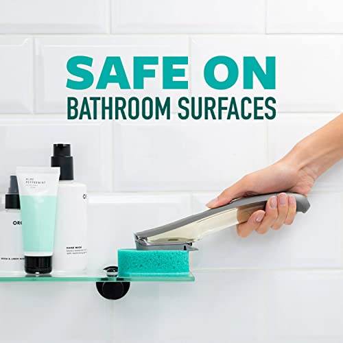 Scotch-Brite Scrub Tub & Shower Wand 2 Pack, Bathroom Cleaning Wands with Silicone Blade and Refillable Handle for Soap Scum Removal on Tubs, Showers, Glass Doors, Tile and Bathroom Walls - size: 2 Pack