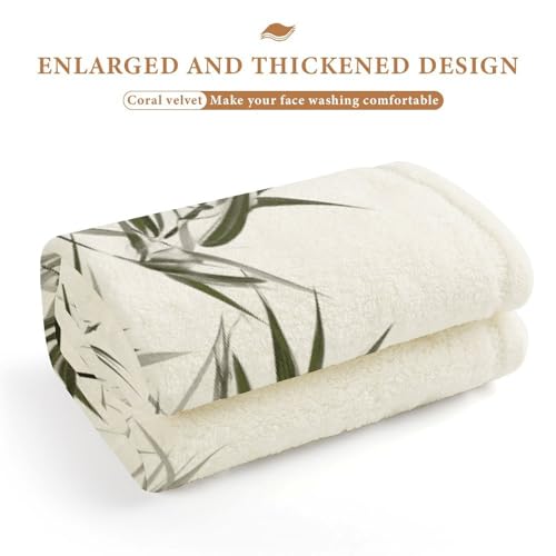 Asian Bamboo Coral Fleece Towels,Beach Towel Fluffy Super Absorbant Soft & Comfortable,Bath Towel for Sport,Yoga,SPA,Fitness