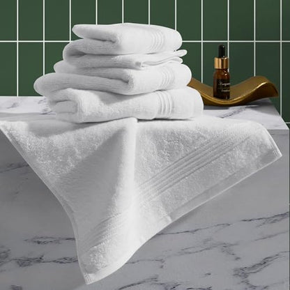 Ted Baker 4-Pack Cotton Washcloth Set Soft, Highly Absorbent 13x13, White - color: White, size: Washcloth Set - 4 Piece