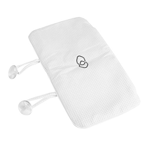 Bathtub Cushion with Suction Cups, Non Slip Bath Pillow for Head Neck Support, Spa Pillow for Relaxing Soaking