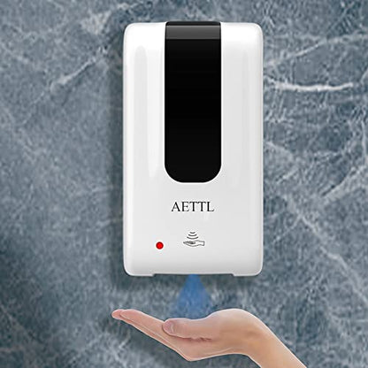 Soap Dispenser,Touchless Automatic Foaming Hand Sanitizer Dispenser Wall Mount, 40oz Motion Sensor Foam Liquid Refill Bottle Sanitizer Dispensing for Bathroom Kitchen Home - color: 1406